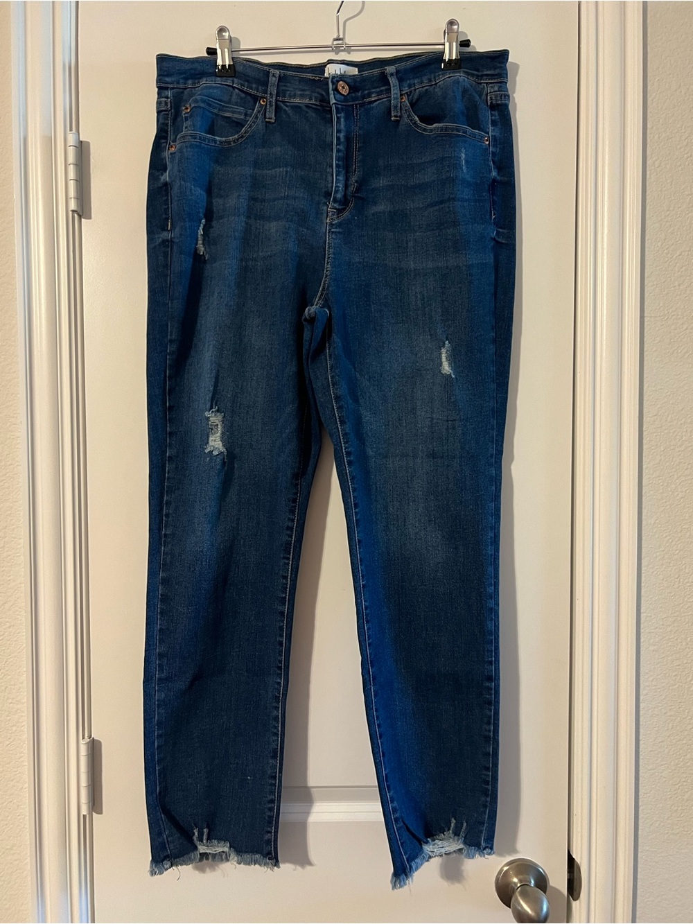 Nicole Miller SOHO High Rise Ankle Slim Jeans